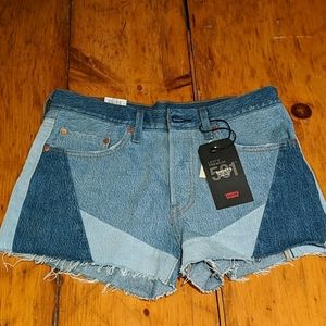 Levi's 501 mid-rise shorts
